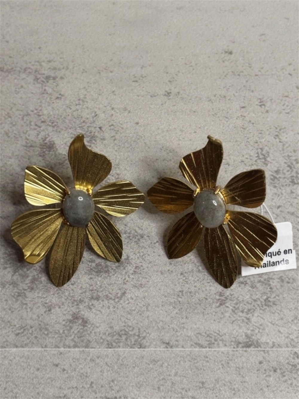 Anthropologie Bold Botanical Earrings